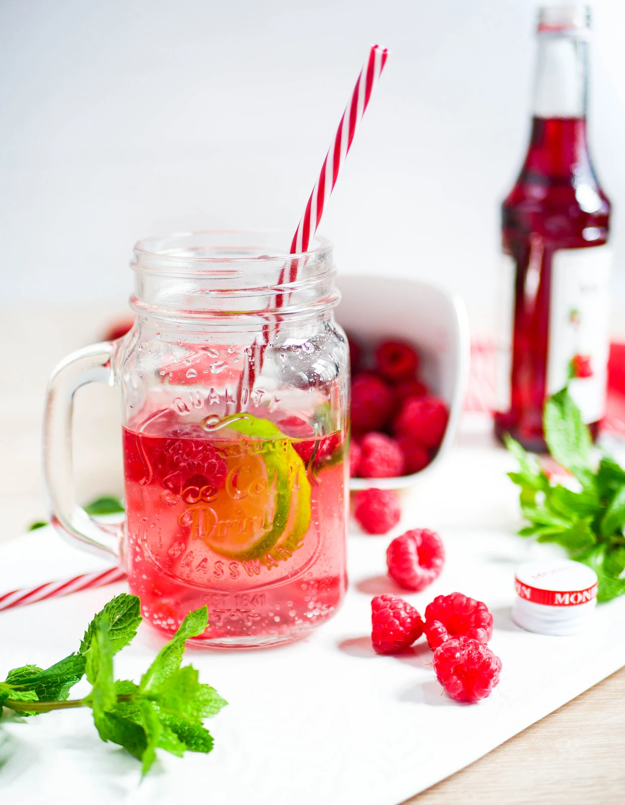 Mojito fruits rouges