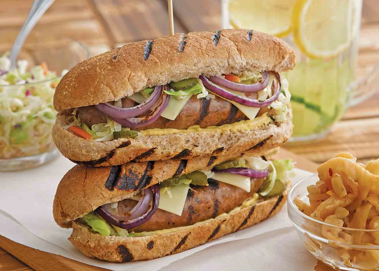 Sandwich Saucisse de Foie