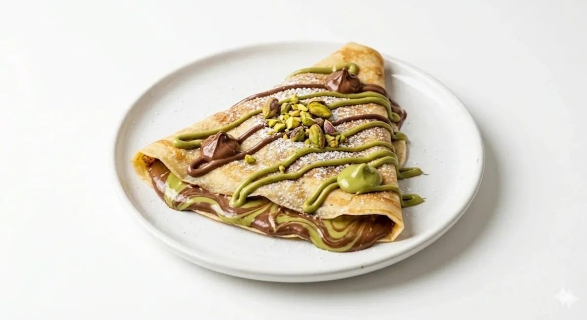 Crêpe nutella Pistache