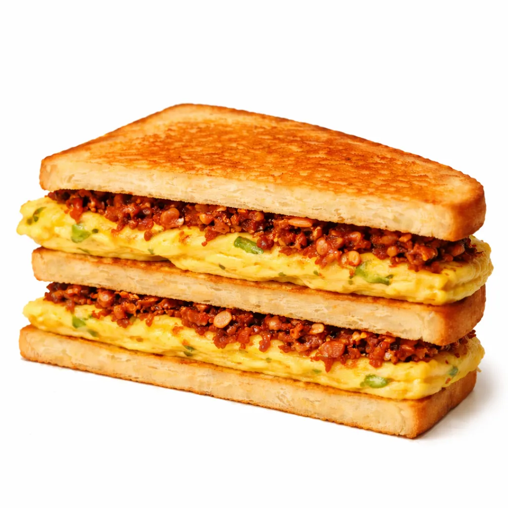 Toast oumlette khlii3