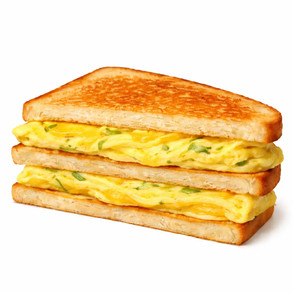 Toast omelette