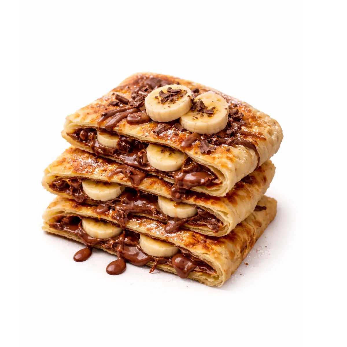 Msemen Nutella-Banane