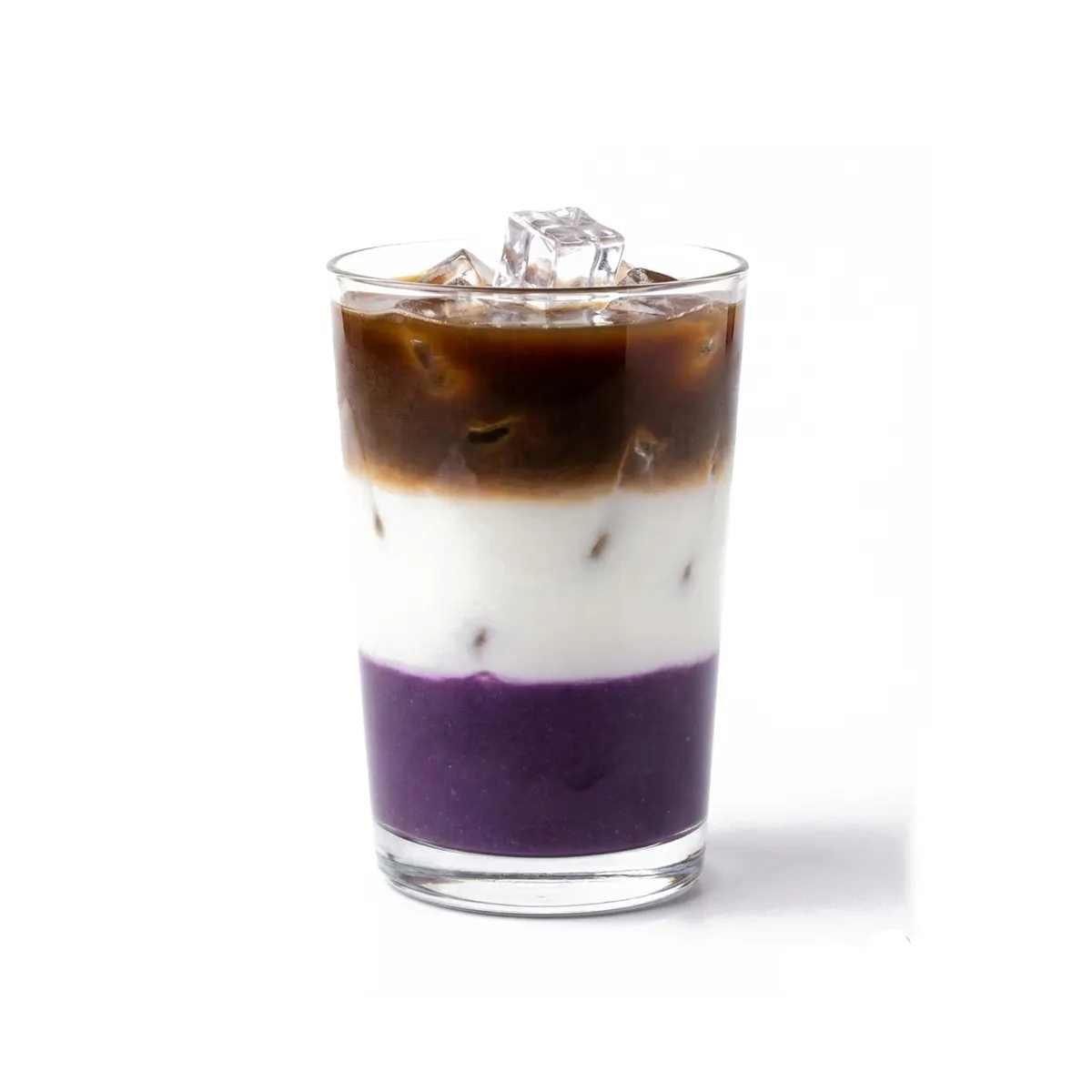 Ice Blueberry latte