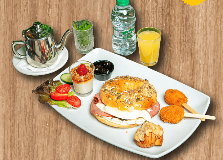 Menu Bagels - Bagel 1 (Boeuf+Tomates séchées)