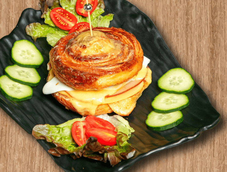 Sneck Burger (Oeufs+Fromage+Dinde)