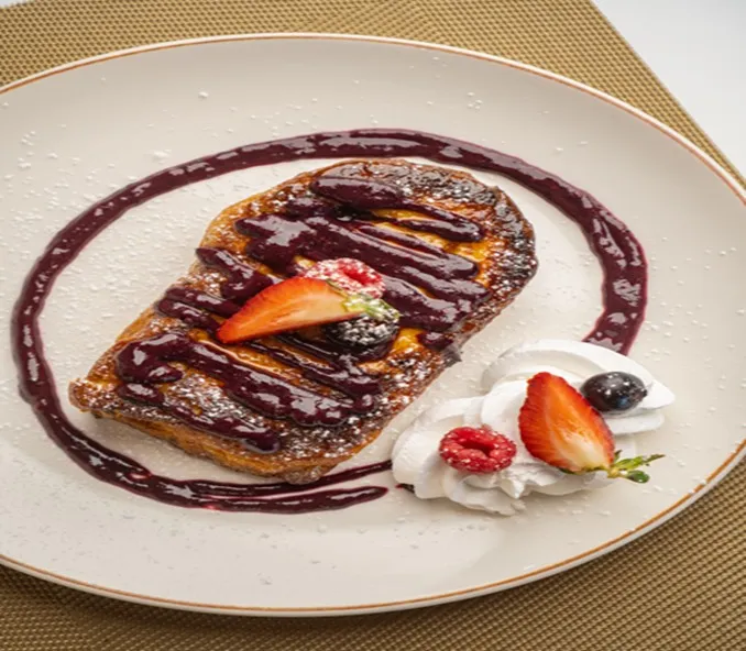 French Toast Fruits Rouges