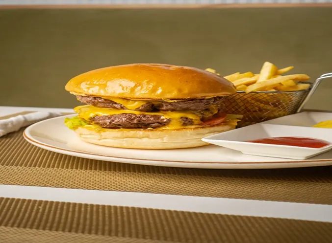 Double Steak Burger