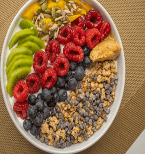 BOWL FRUIT CHOCO