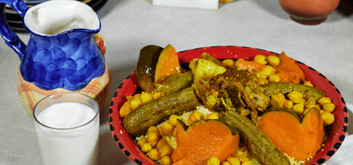 Couscous + Lben