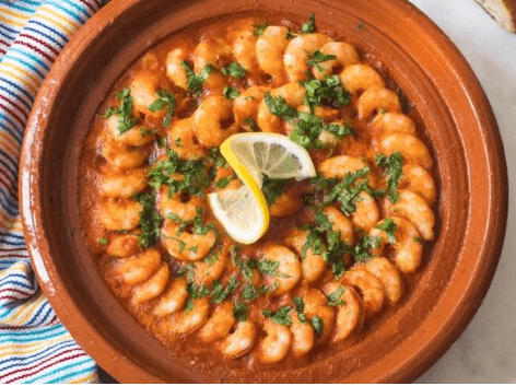 Tagine Crevette Pil-Pil