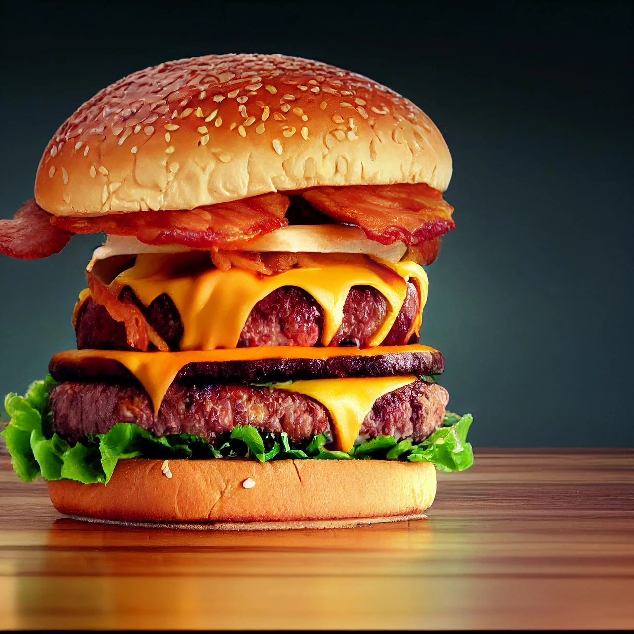 Double Steak Burger