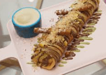 Crêpe Kunafa Pistachio