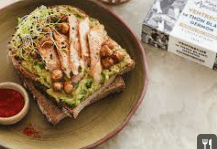 Toast Gratiné à la Dinde Fumée