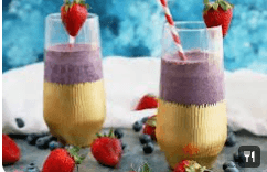 Berry Good (Fruits rouges, Banane, Orange)