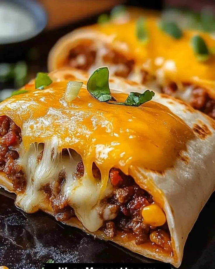 Tacos mixte Gratinée