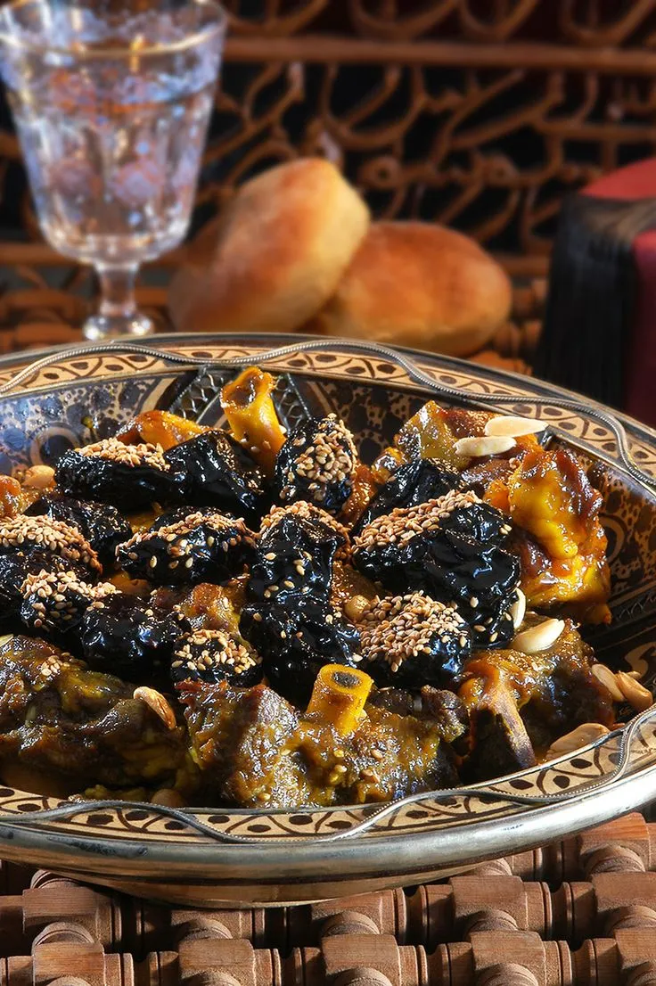 Tajine viande aux pruneaux