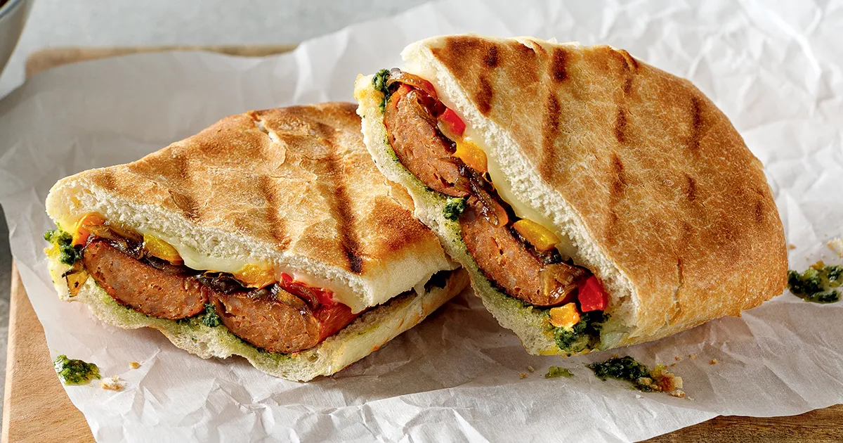 Sandwich viend hachée