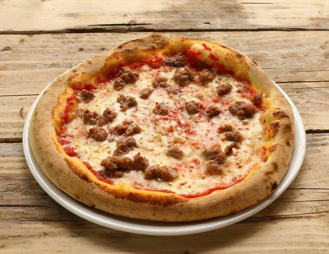 Pizza viande hachée