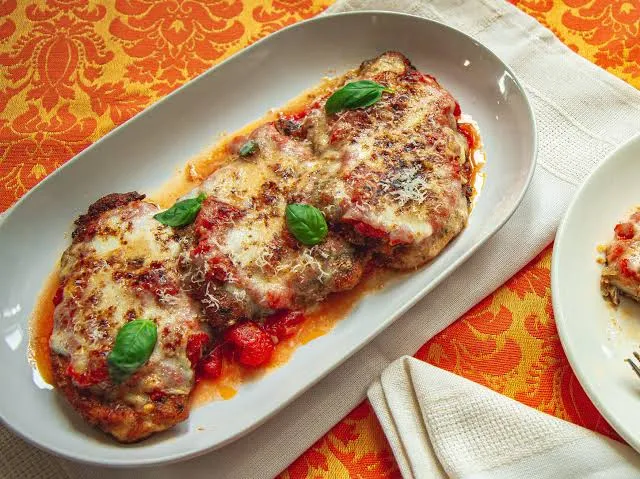 Poulet alla parmigiana