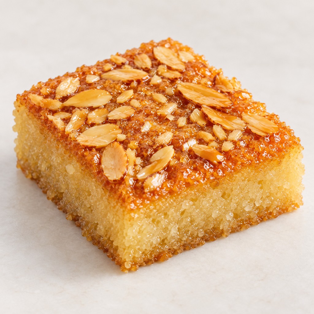 Basboussa aux Amandes