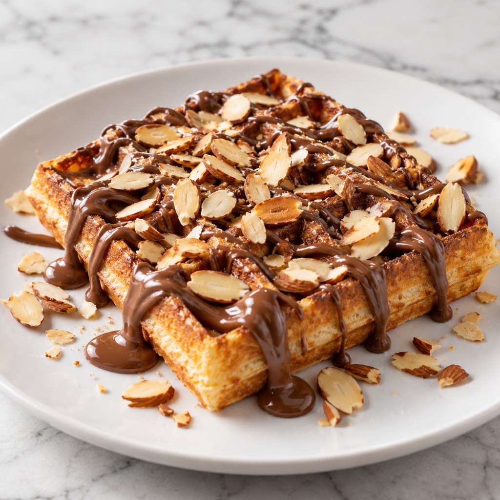 Gaufre Nutella Amande
