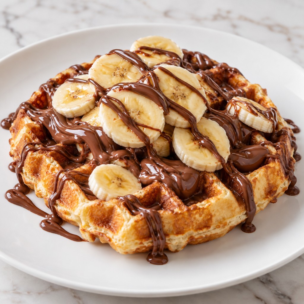 Gaufre Nutella Banane
