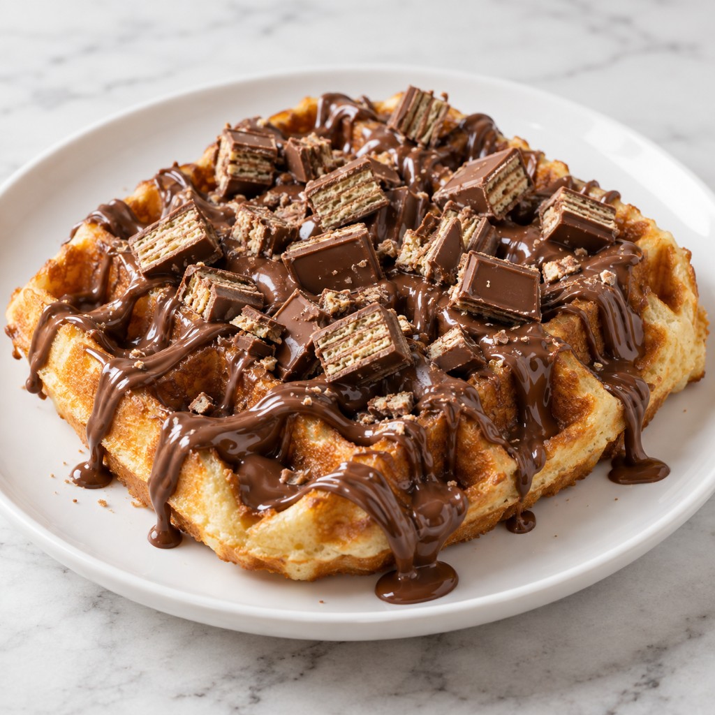 Gaufre Nutella KitKat