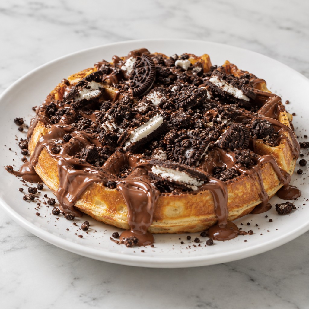 Gaufre Nutella Oreo