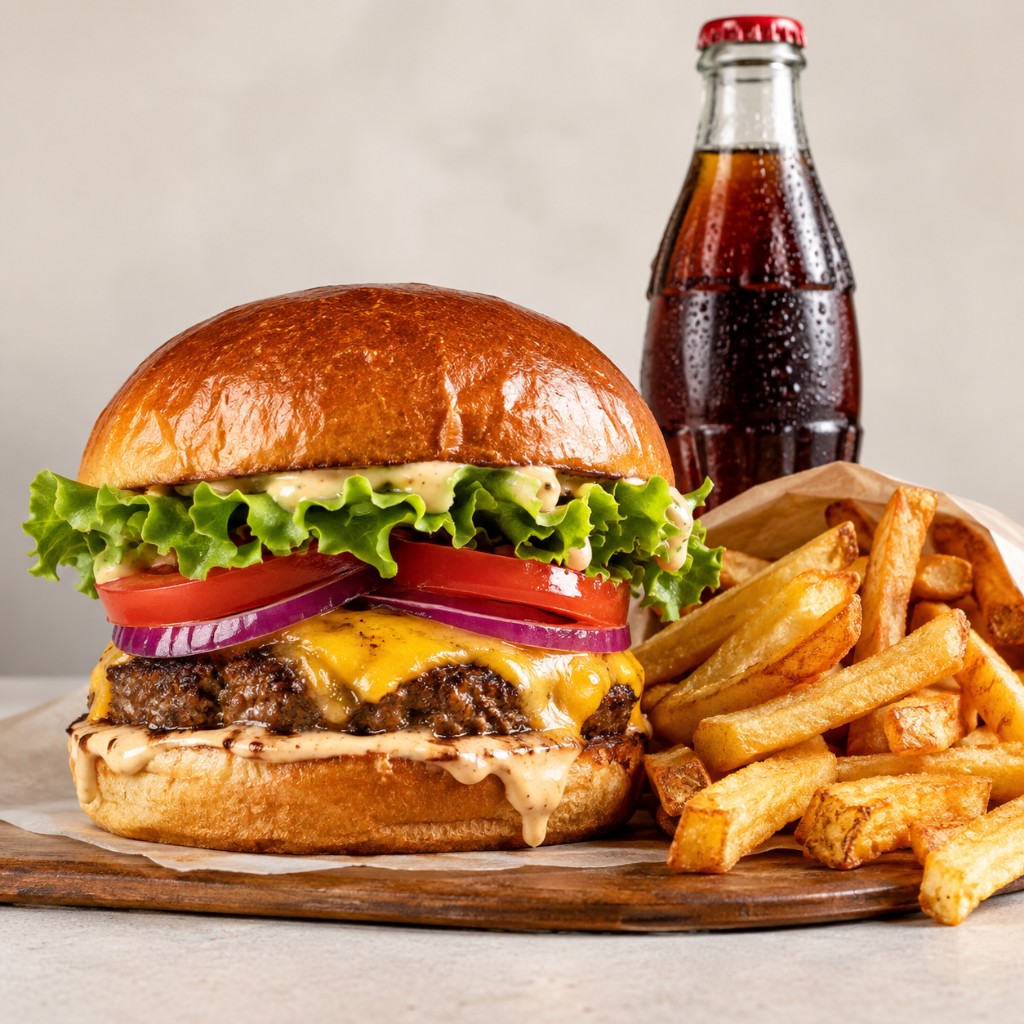 Snap Taste Burger + Boisson